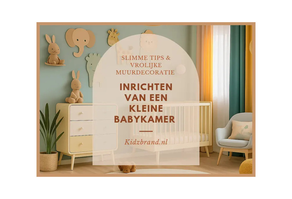 Inrichten van een kleine babykamer – slimme tips & vrolijke muurdecoratie